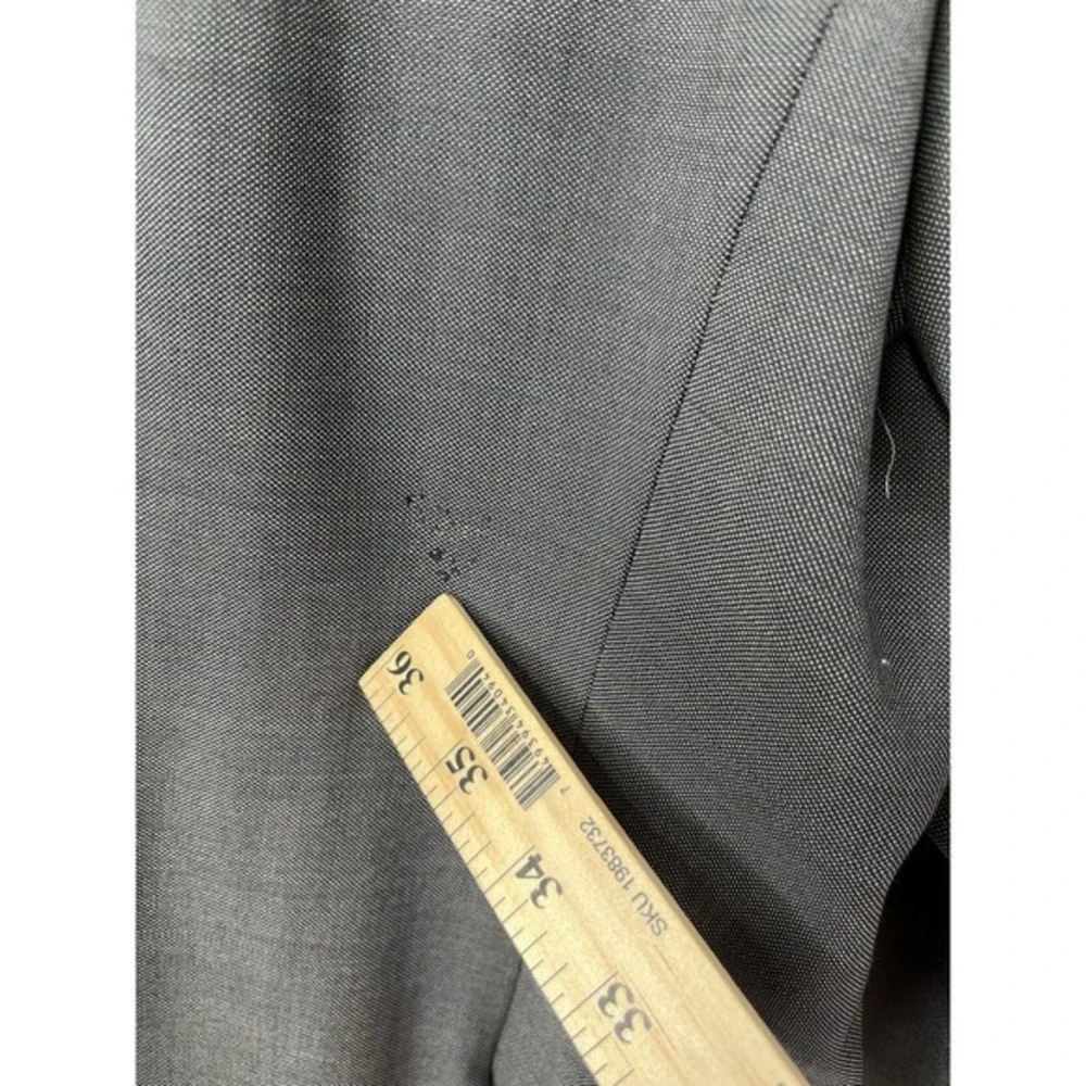 Mens 44R Wool Hugo Boss Grey‎ Blazer  Suit Jacket